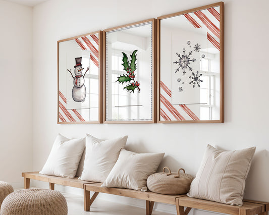 Holly Leaf | Original Watercolor Painting