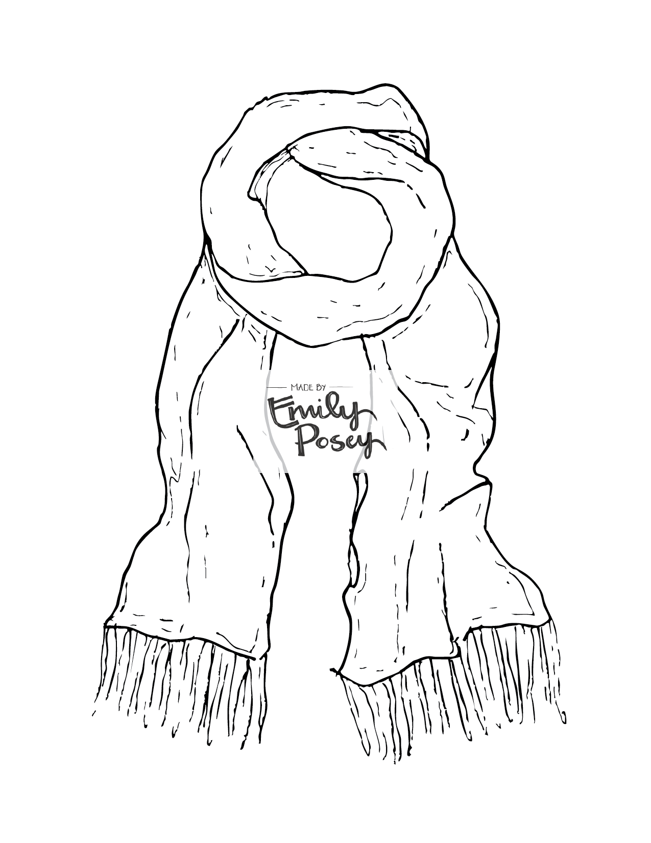 Printable Holiday Coloring Sheets | Digital Download