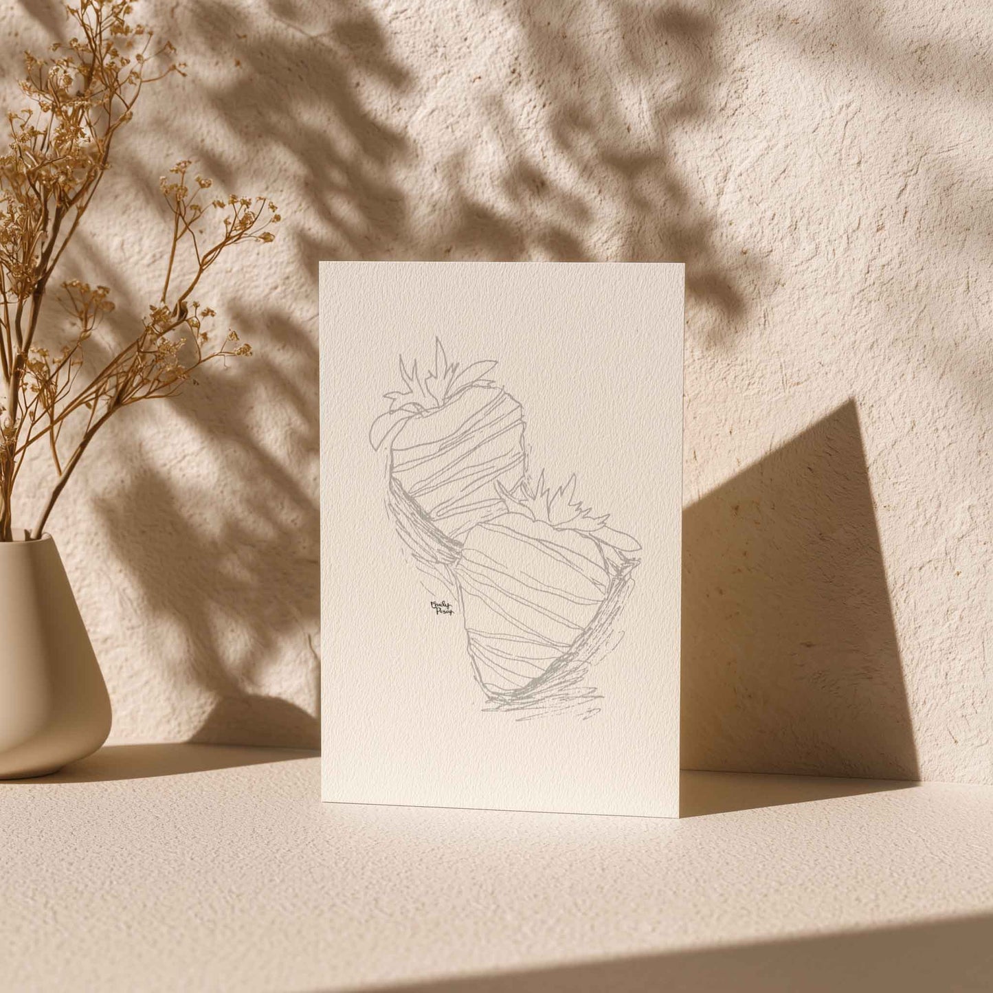 Paintable Greeting Cards | Valentine's Sweets