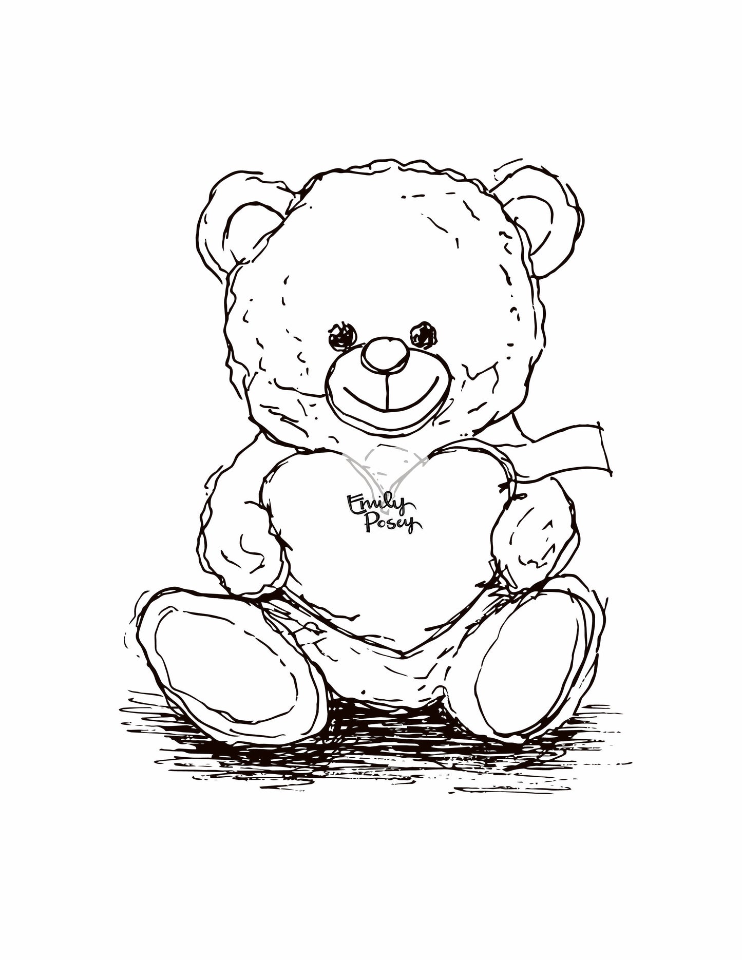 Printable Valentine Coloring Sheet Bundle | Digital Download