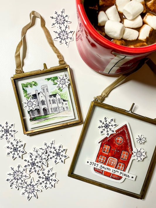 Fine Art Ornament | Familiar Frames