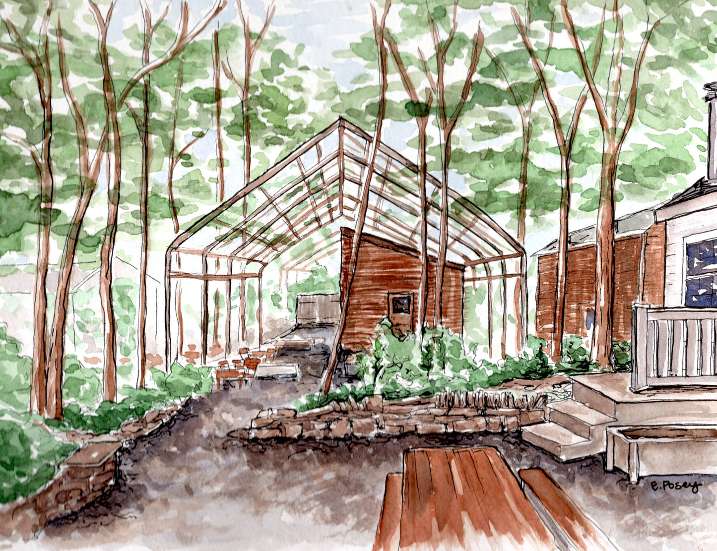Kentucky Native Cafe | Fine Art Print
