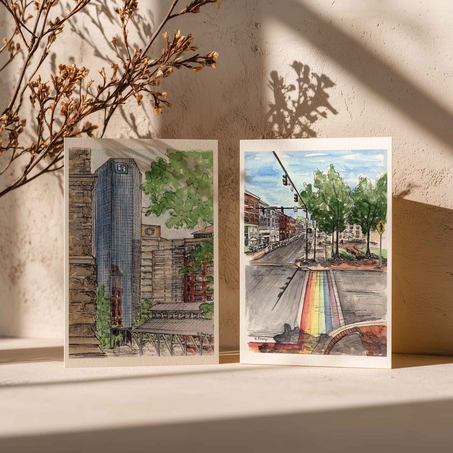 Greeting Cards | Set of 3 | Familiar Frames