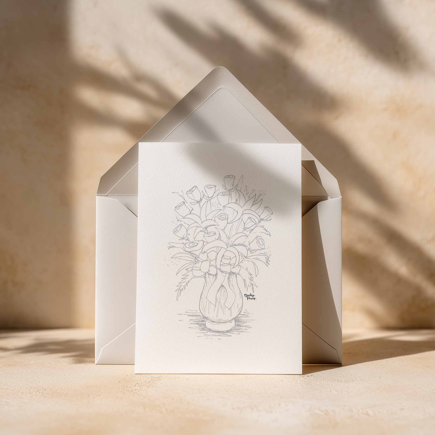 Paintable Greeting Cards | Valentine's Doodles