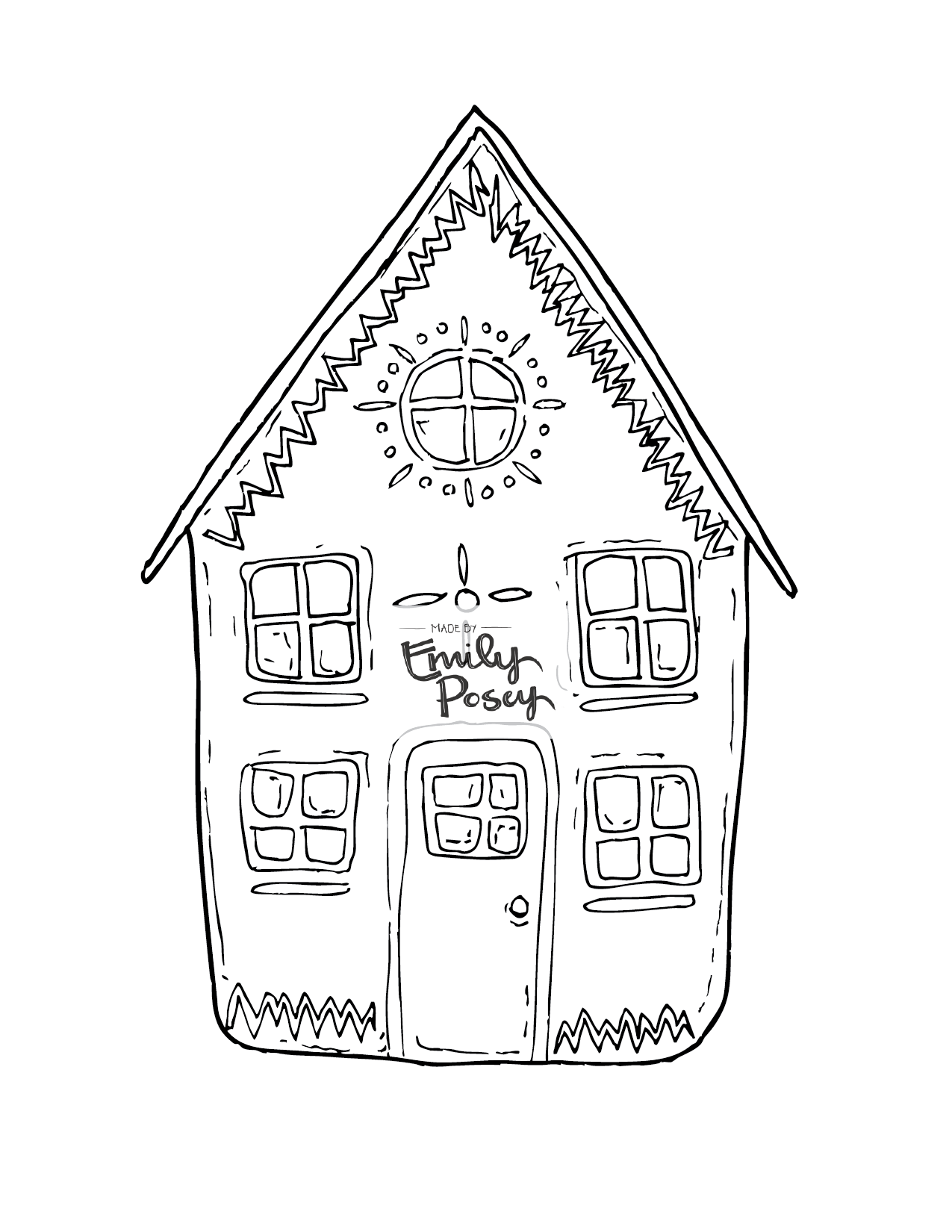 Printable Holiday Coloring Sheets