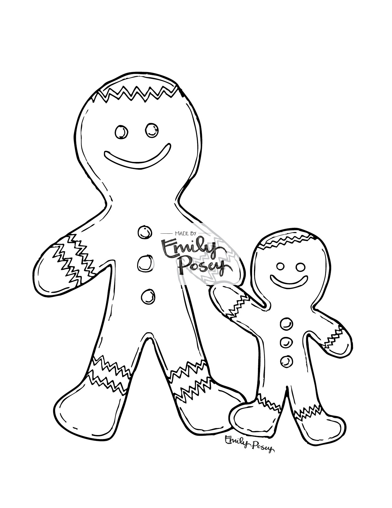 Printable Holiday Coloring Sheets