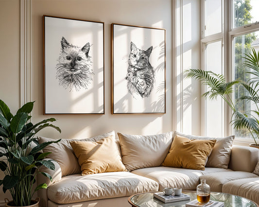 Custom Pet Portrait Request | Fall 2025