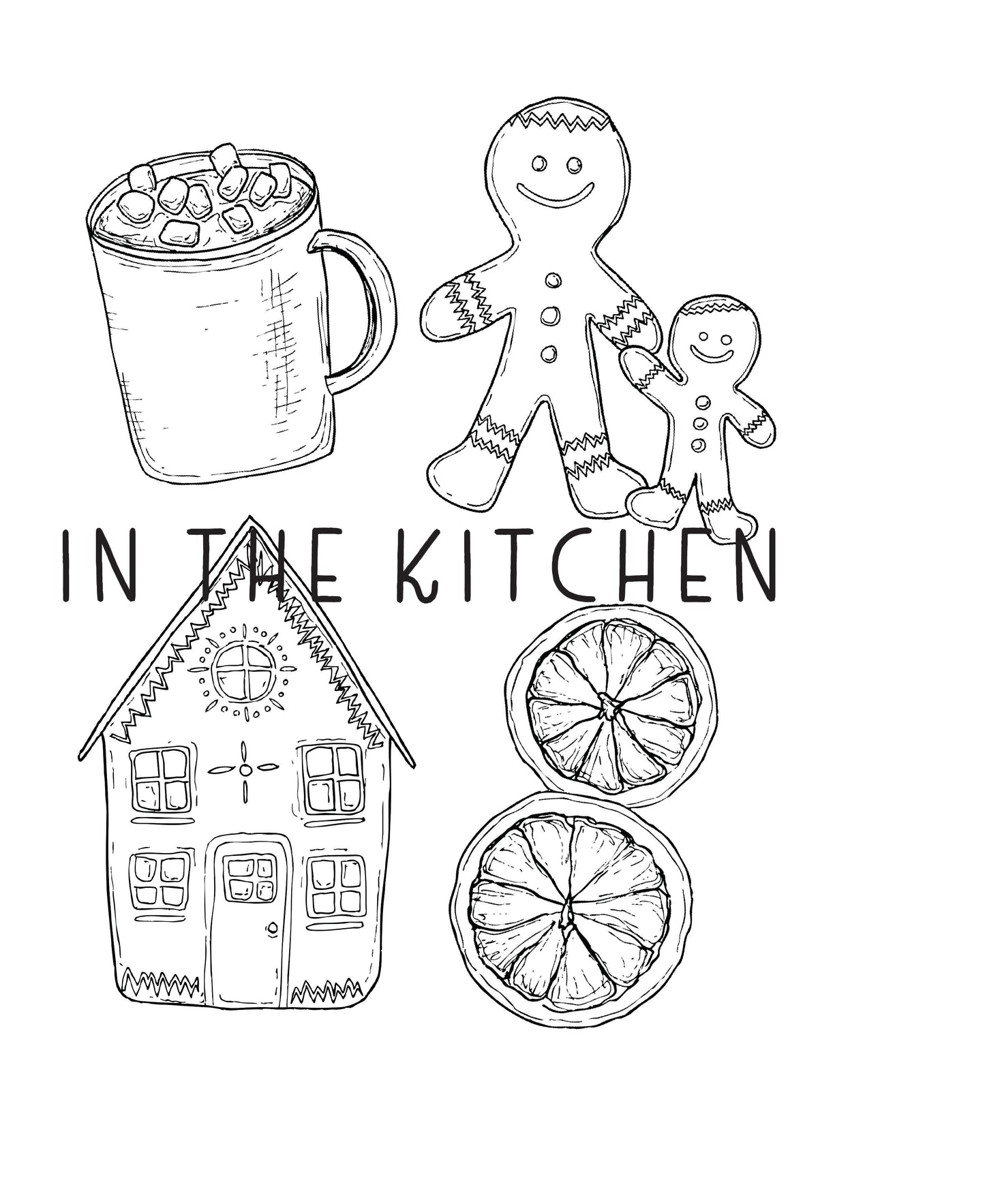 Printable Holiday Coloring Sheet Bundles