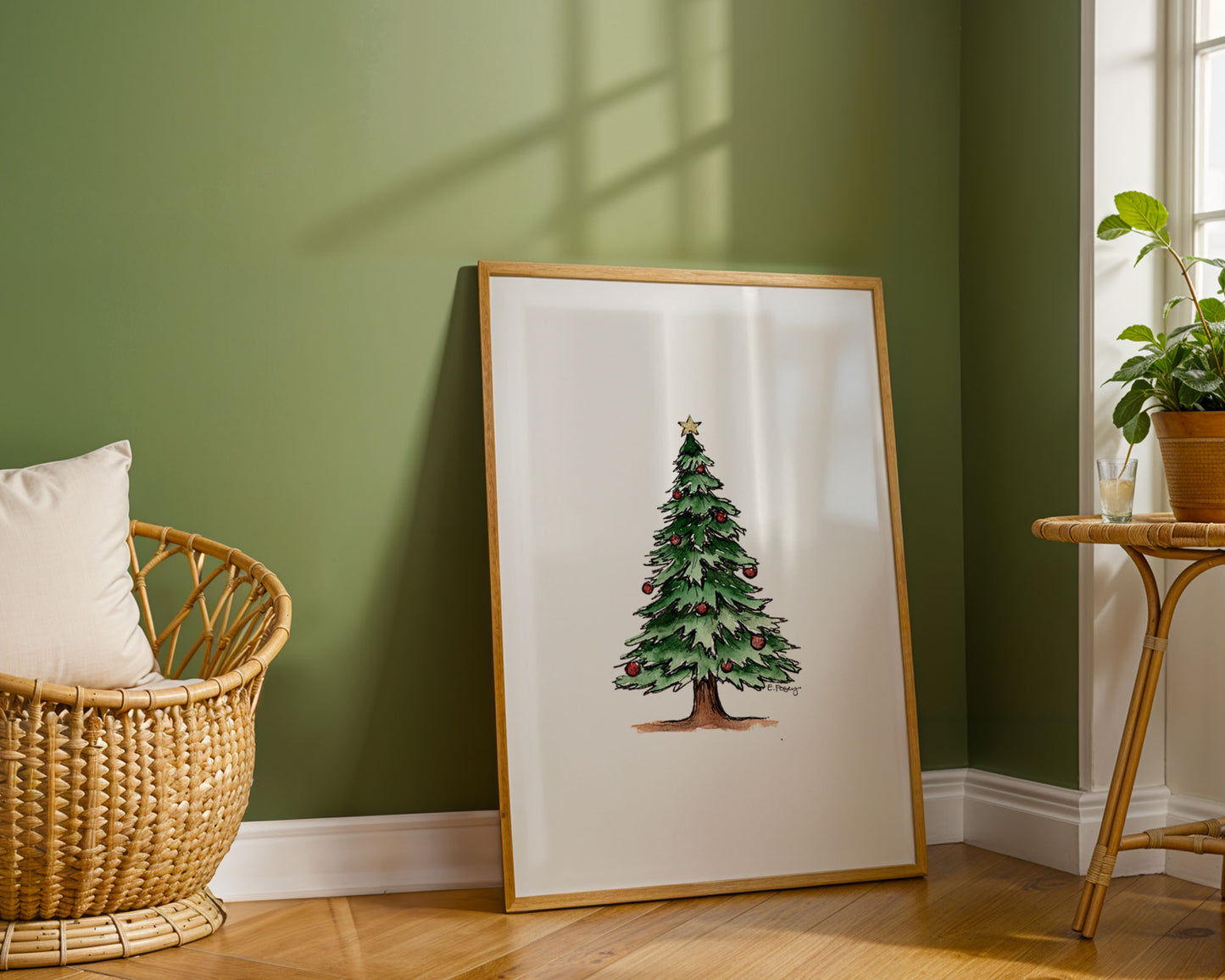 Holiday Watercolor Collection | Art Prints