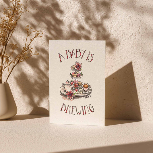 Custom Greeting Cards | Watercolor, Pen, and Ink
