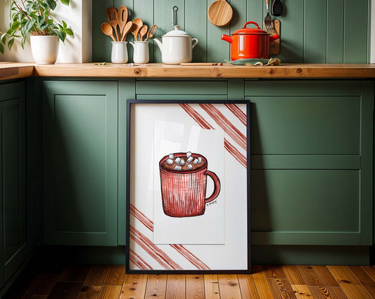 Hot Chocolate | Original Watercolor Painting