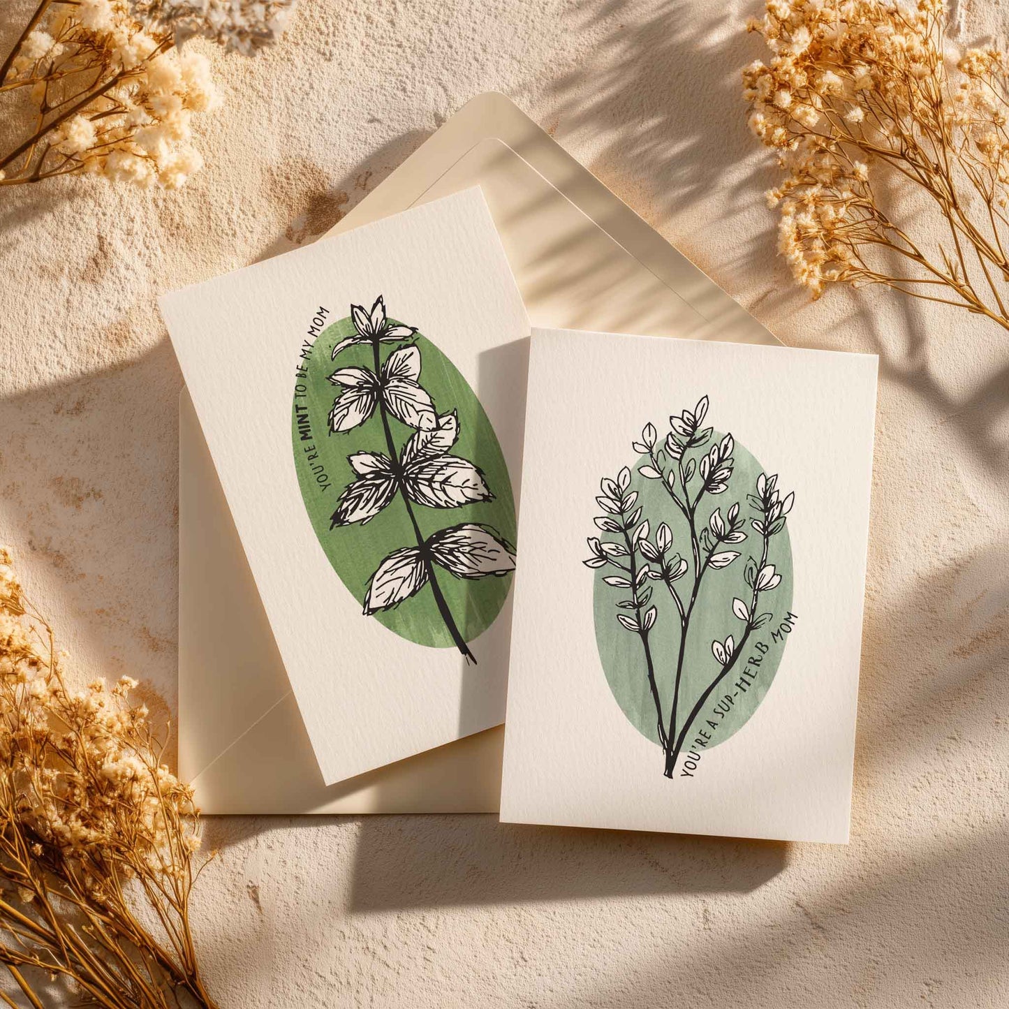 Greeting Cards | Herbs for Mom and Dad