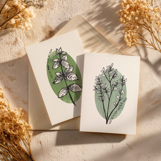 Greeting Cards | Herbs for Mom and Dad