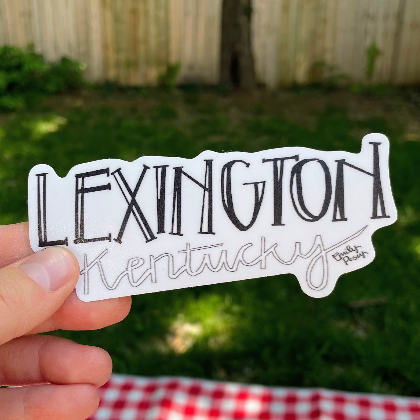 Lexington, Kentucky | Vinyl Sticker