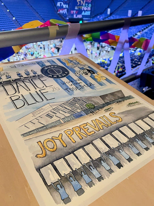 DanceBlue 2026 | Fine Art Print