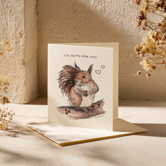 Greeting Cards | Valentine's Watercolor Animals