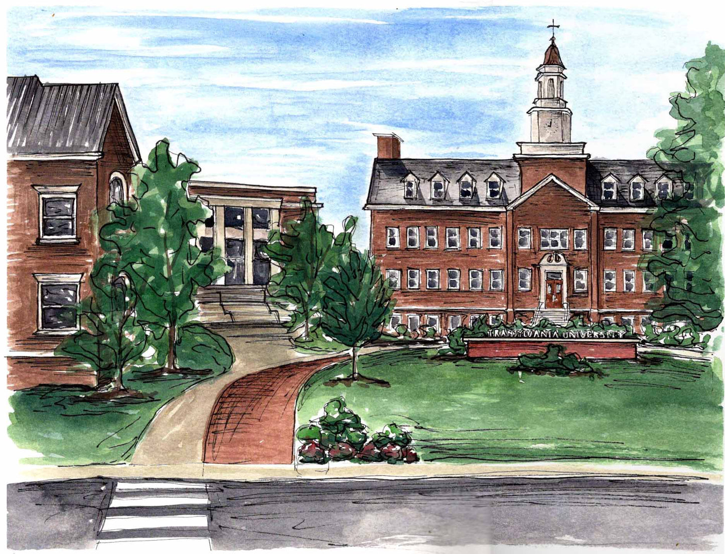 Transylvania University | Set of 2 | Fine Art Print
